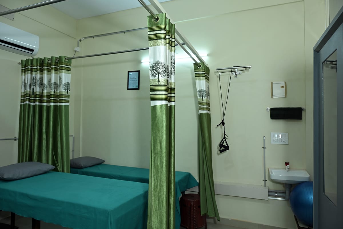 Treatment room view